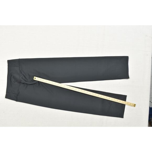 Nike Dri-FIT Women's Black Straight Leggings Pull On Solid Regular Size M Poly - Picture 4 of 8